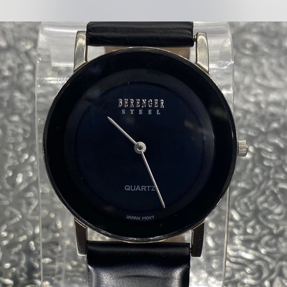 Berenger Steel Black Quartz Watch - Picture 6 of 7